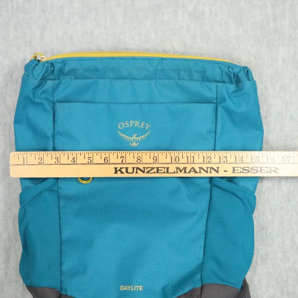 Osprey Daylite Tote Pack Mens OS Teal Yellow Solid 2022 Hiking Travel Backpack
